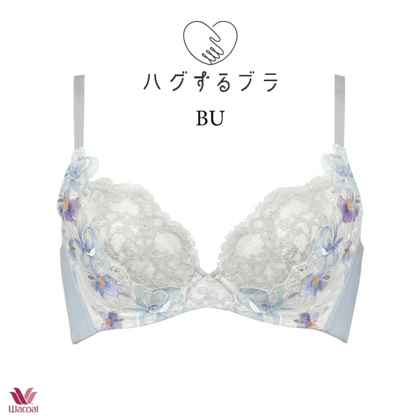 ワコール ハグするブラ ブラジャー BRB498 3/4カップ ABCカップ
