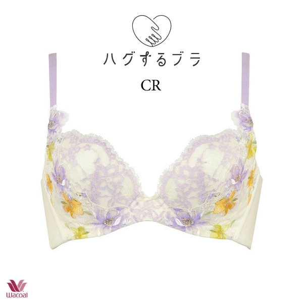 ワコール ハグするブラ ブラジャー BRB498 3/4カップ ABCカップ
