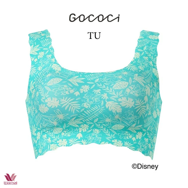 ワコール GOCOCi ゴコチ CGG537 LL ノンワイヤーブラ ハーフトップ・ラウンド (パッド入り) 【ディズニーコレクション】