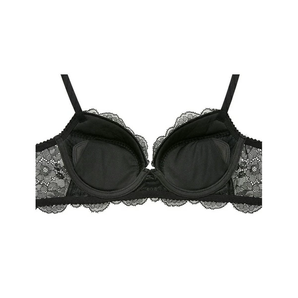 ワコール サルート 20G ブラジャー BTJ720 3/4カップワイヤー リボンブラ D・E・Fカップ