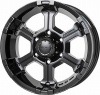 MKW MK-36 グロスブラック 8.0J-16 P.C.D139.7 6H インセット0 4本セット|16インチサイズ|国産4WD・SUV用ホイール