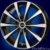 ラフィット SK-10 ホイール 16×6.5J 5H P.C.D114.3 INSET+48 ブラックポリッシュ 4本セット|16インチサイズ|国産普通車用ホイール