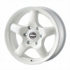 4×4エンジニアリング ブラッドレーパイ ホイール 8.0J-17 P.C.D139.7 6H インセット+20 パールホワイト 4本セット|国産4WD・SUV用ホイール