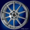 クロススピード プレミアムR MS ホイール 15×5.5J 4H P.C.D100 INSET+43 メタルシルバー 4本セット|15インチサイズ|国産軽自動車用ホイール