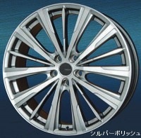 パサージュ デュオ ホイール 15×4.5J 4H P.C.D100 INSET+43 4本セット ブラックポリッシュ/シルバーポリッシュ|国産軽自動車用ホイール