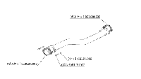 柿本 レーシング フロントパイプ スタンダード ソアラ 2.5ツインターボ・ターボ用 (E/GF-JZZ30)　|ソアラ用パーツ (30系)|ソアラ用GTパーツ