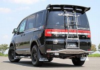 ジャオス マッドガード デリカD:5用 (D:5全グレード対応) ブラック 1台分セット|デリカD:5用パーツ (5系)|デリカ Ｄ：5用GTパーツ