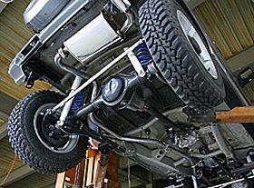 JB23 モンスタースポーツ フロントパイプ センターパイプ セット