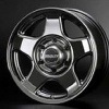 4×4エンジニアリング ブラッドレーV ホイール 7.0J-16 P.C.D139.7 6H インセット+38 スーパーブラックコーティング 4本セット|16インチサイズ|国産4WD・SUV用ホイール