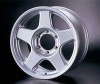 4×4エンジニアリング ブラッドレーV ホイール 8.5Ｊ-18 P.C.D150 5Ｈ インセット+50 ブライトシルバー|18インチサイズ|国産4WD・SUV用ホイール
