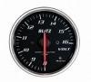 ブリッツ RACING METER SD ボルト計 (追加メーター) Φ60 ホワイトLED|ブリッツ|自動車用メーター
