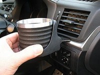ALCABO (アルカボ) レクサスCT200ｈ用 ドリンクホルダー インパネ対応 シルバーカップタイプ|ALCABO (アルカボ) レクサス用|自動車用 ドリンクホルダー