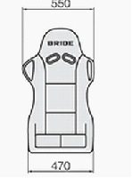 ブリッド フルバケットシート ARTIS FRP製 ブラック (F34AMF)|フルバケットシート|ブリッド 自動車用シート