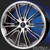 トラフィックスター VX モノブロック ホイール 16×5.0J 4H P.C.D100 INSET+45 ブラックメタルコート・ダイヤモンドポリッシュ 4本セット|16インチサイズ|国産軽自動車用ホ