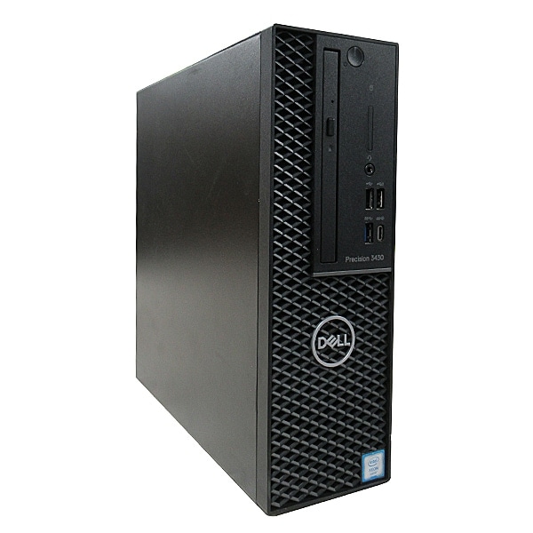 【単体】【Xeon E-2124G】【Windows10 64bit】【Quadro　P620】【メモリー8GB】【HDD500GB】【DVDマルチ】DELL Precision Tower 3430 （1212347）