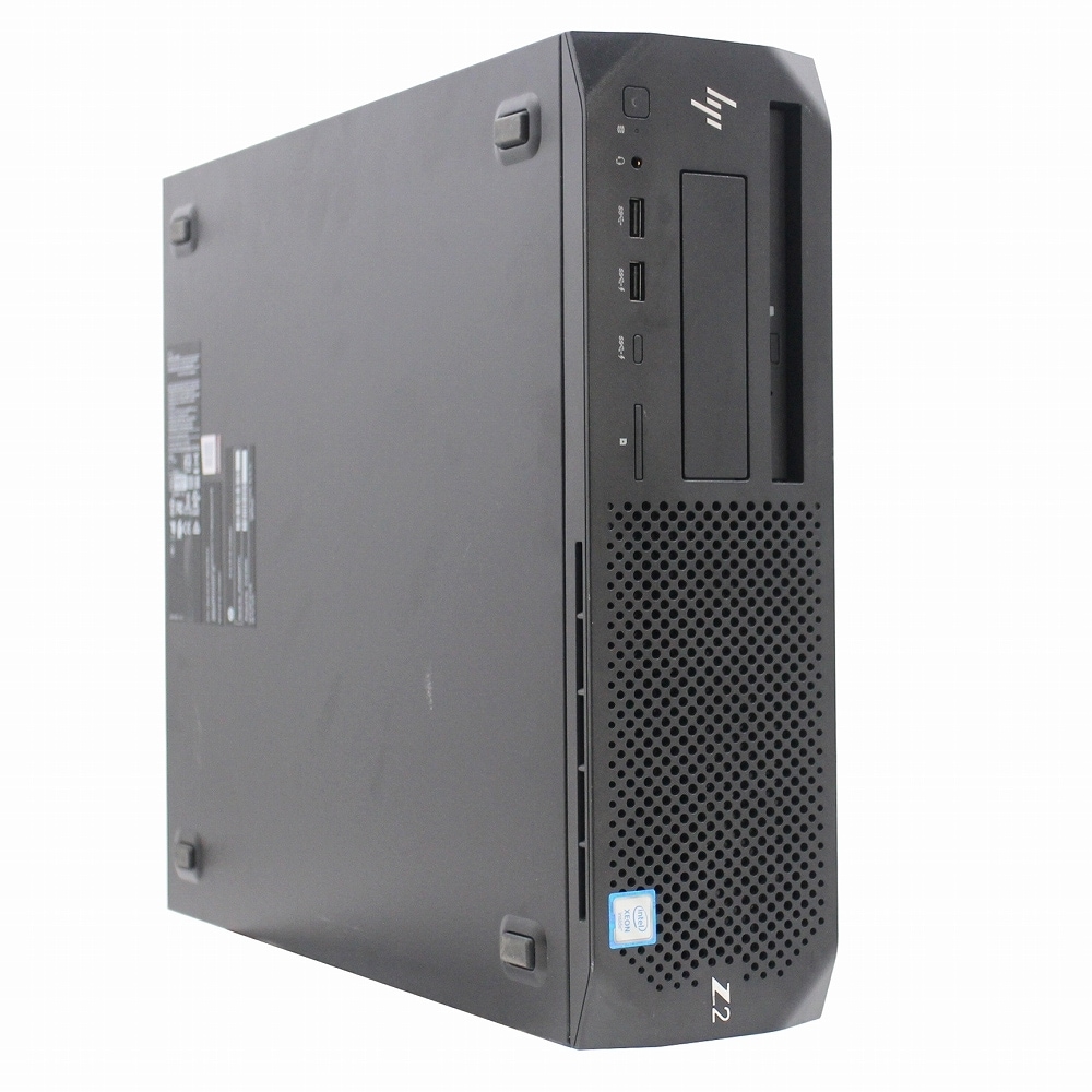 【単体】【Xeon E2124G】【変換アダプタ付】【Windows11 64bit】【Quadro P620】【メモリー16GB】【SSD128GB（2.5inch）+HDD1TB】【DVDマルチ】【デスクトップパソコン】【中古】HP Z2 SFF G4 Workstation （1241460）