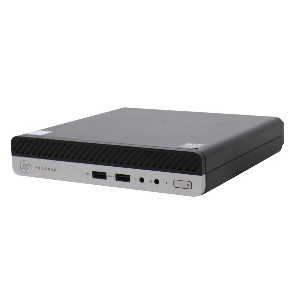 【単体】【超小型デスク】【Windows11 64bit】【Core i5-8500T】【メモリー8GB】【SSD256GB】【デスクトップパソコン】【中古】HP ProDesk 400 G4 DM （1232608）