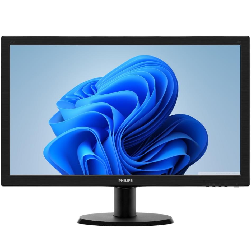 【23インチ液晶】【液晶モニター】【中古】PHILIPS 243V5QHABA/11 （1103420）
