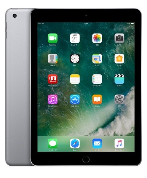 【中古】Apple iPad 第5世代 32GB NP2F2J/A Wi-Fi スペースグレイ (181583)【中古】