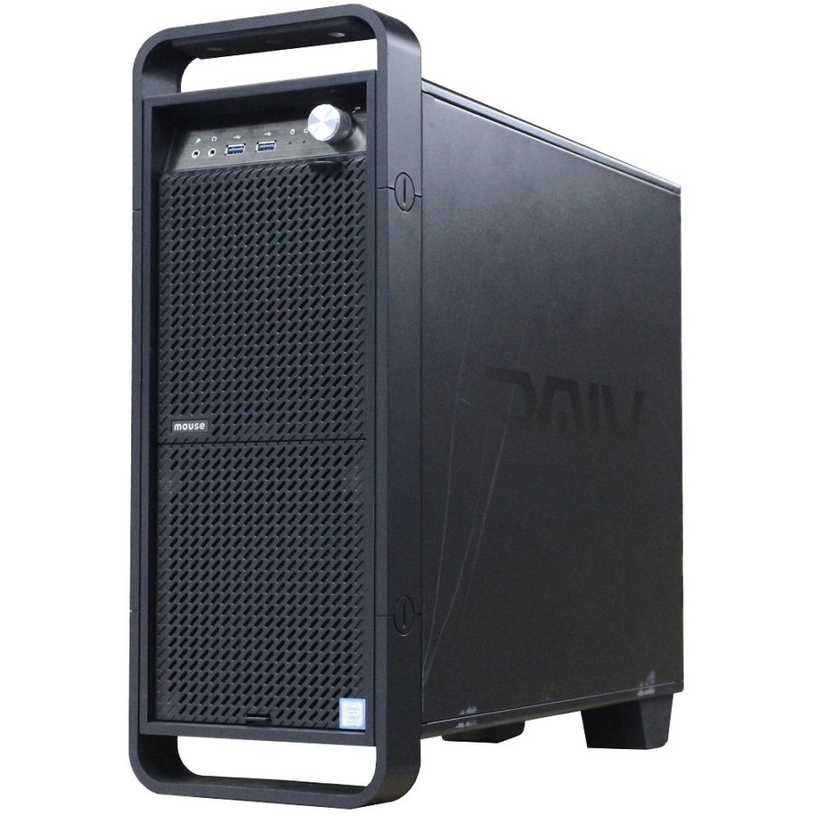 【単体】【Windows11 64bit】【Geforce GTX1080】【Core i7-8700】【メモリー16GB】【SSD512GB（M.2-NVMe）+HDD3TB+HDD3TB】【DVDマルチ】【デスクトップパソコン】【中古】MouseComputer DAIV DSZ520H1-SH2 （1242188）