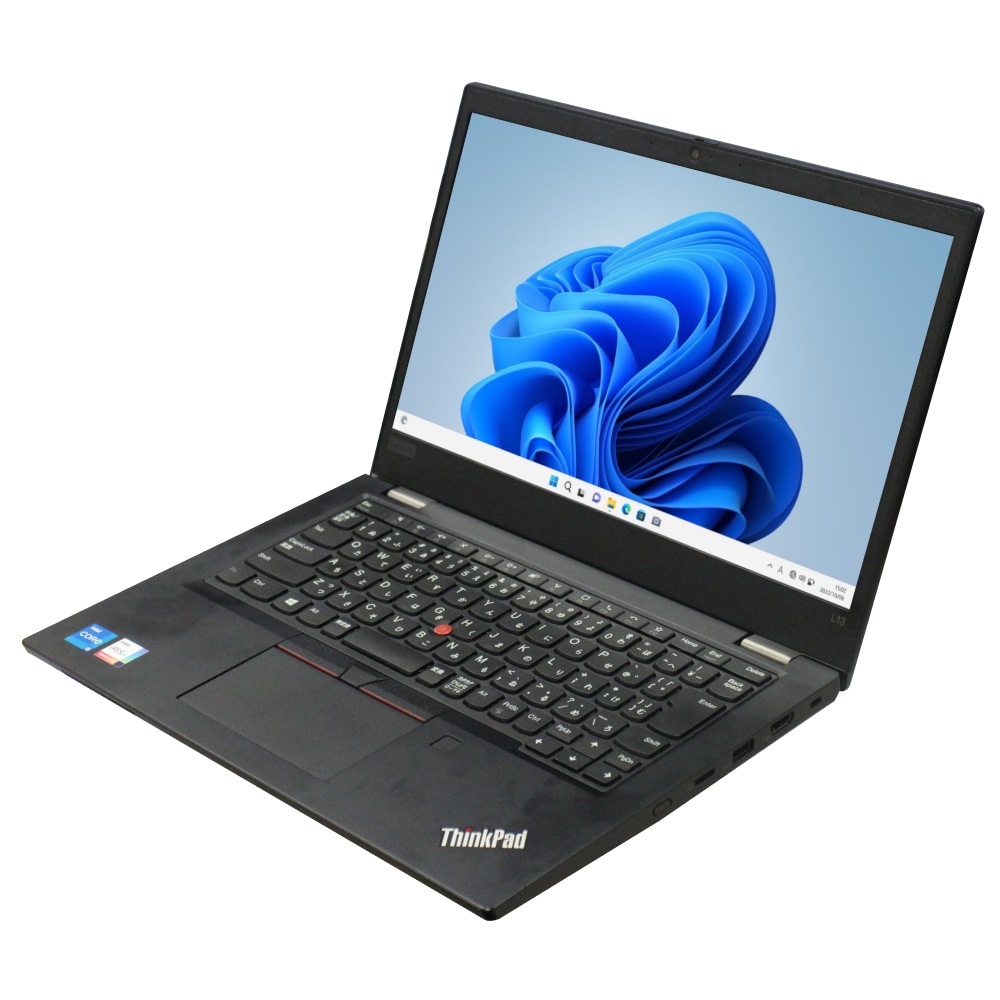 【Windows11 64bit】【WEBカメラ】【Core i5-1135G7】【メモリー8GB】【SSD256GB】【無線LAN】【フルHD液晶】【13インチ液晶】【ノートパソコン】【中古】lenovo ThinkPad L13 （1752515）