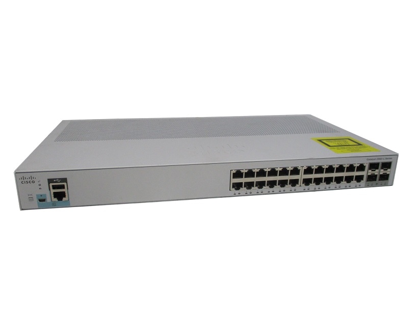 【中古】【本体のみ】【L2スイッチ】【ポート数：24】 Cisco Catalyst WS-C2960L-24TS-LL V02  (1921187)