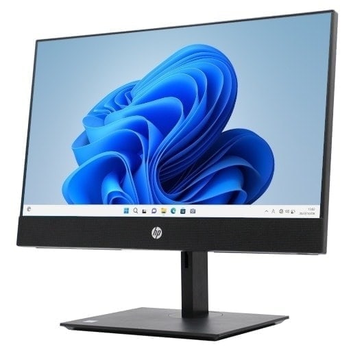 【Windows11 64bit】【WEBカメラ】【Core i5-9500T】【メモリー8GB】【SSD256GB（M.2-NVMe）+HDD500GB】【DVDマルチ】【フルHD液晶】【21.5インチ液晶】【液晶一体型パソコン】【中古】HP ProOne 600 G5 AIO （1242245）