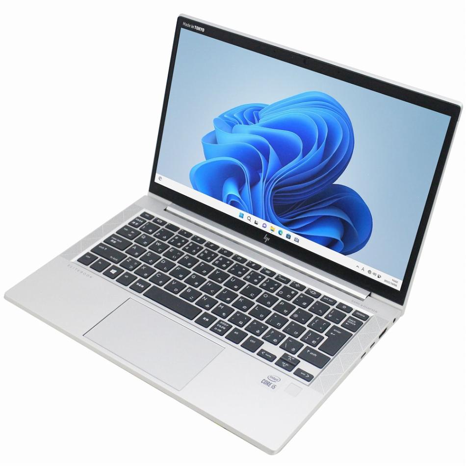 【訳あり品】【Windows11 64bit】【WEBカメラ】【Core i5-10210U】【メモリー8GB】【SSD128GB】【無線LAN】【フルHD液晶】【13インチ液晶】【ノートパソコン】【中古】HP EliteBook 830 G7 （1804005）
