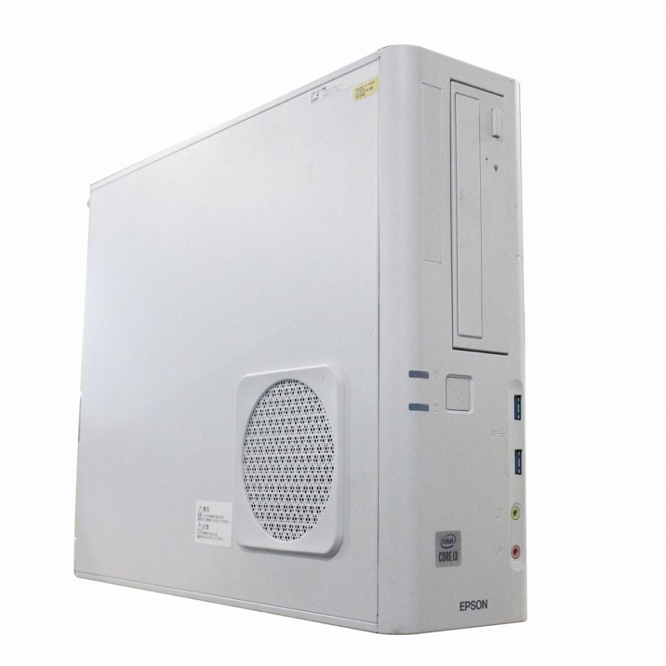 【訳あり品】【単体】【Windows11 64bit】【Core i3-10100】【メモリー8GB】【SSD500GB（2.5inch）+HDD500GB】【デスクトップパソコン】【中古】EPSON Endeavor JA997 （1242260）