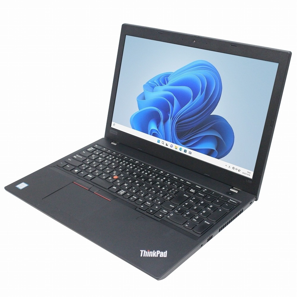 【Windows11 64bit】【WEBカメラ】【テンキー付】【Core i5-8265U】【メモリー8GB】【SSD512GB】【無線LAN】【15インチ液晶】【ノートパソコン】【中古】lenovo ThinkPad L590 （1752610）