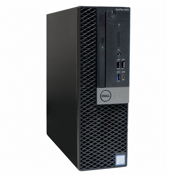 【単体】【Windows11 64bit】【Core i5-9500】【メモリー8GB】【SSD256GB(M.2-SATA)+HDD1TB】【DVDマルチ】【デスクトップパソコン】【中古】DELL OPTIPLEX 5070 SFF （1233165）