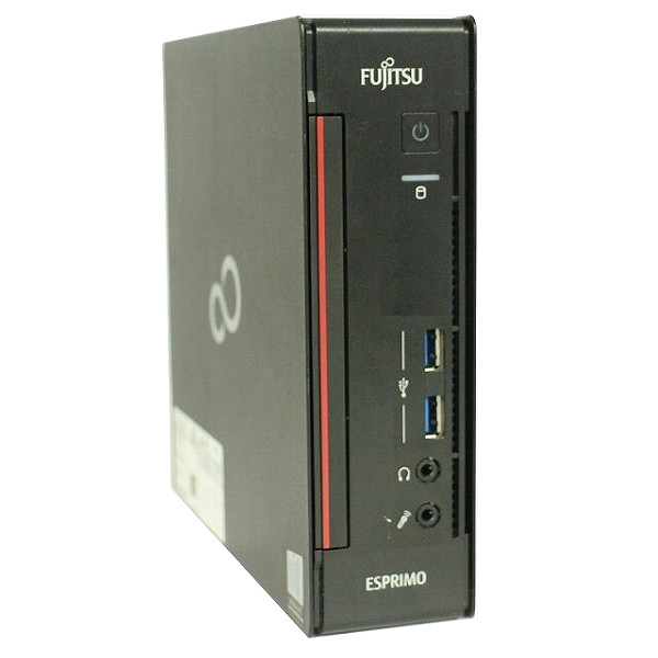 【単体】【超小型デスク】【Windows11 64bit】【Core i5-8500T】【メモリー8GB】【SSD256GB(M.2-NVMe)+HDD500GB】【デスクトップパソコン】【中古】富士通 ESPRIMO Q558/V （1233206）
