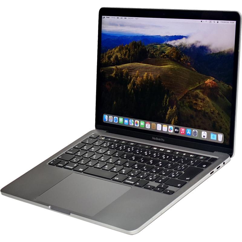 【MacOS Sonoma】【Intel Iris Plus Graphics】【Core i7-1068NG7】【メモリー32GB】【SSD512GB】【無線LAN】【WEBカメラ】【Retinaディスプレイ】【13インチ液晶】【ノートパソコン】【中古】【中野店発】apple MacBook Pro [2020] （20005491）