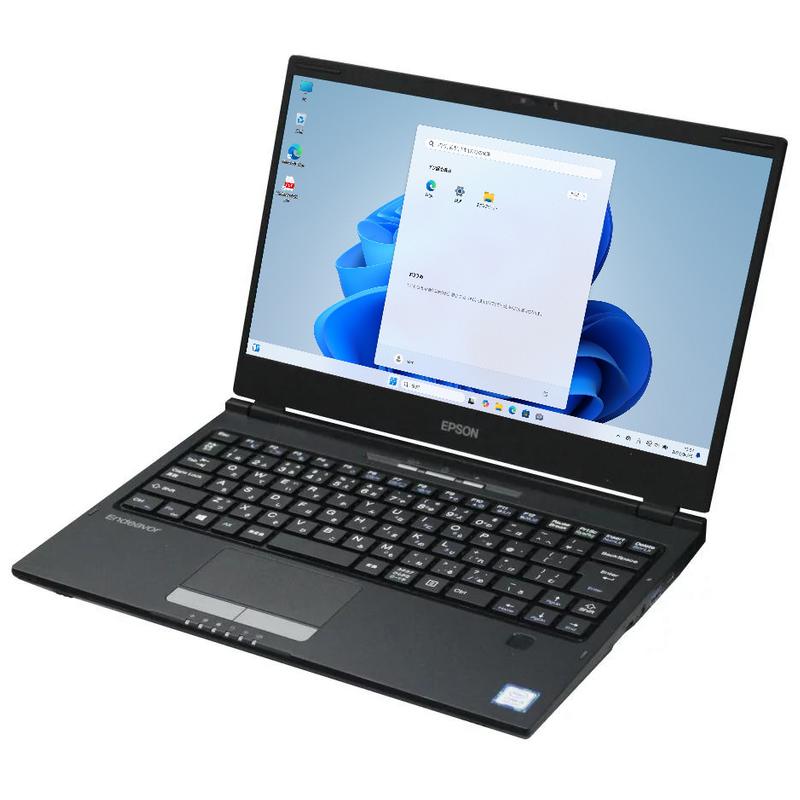 【Windows11 64bit】【Core i7-1165G7】【メモリー16GB】【SSD512GB】【無線LAN】【WEBカメラ】【フルHD液晶】【13インチ液晶】【ノートパソコン】【中古】【中野店発】EPSON Endeavor NA521E （20005511）