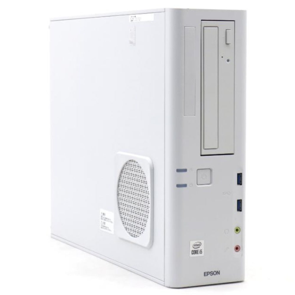 【単体】【Windows11 64bit】【Core i5-10500】【メモリー8GB】【SSD500GB（2.5inch）+HDD1TB】【デスクトップパソコン】【中古】EPSON Endeavor AT997 （1242263）