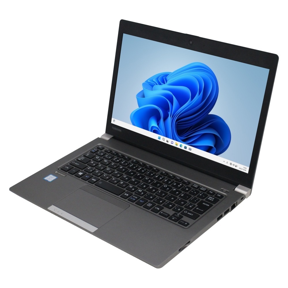 【訳あり品】【Windows11 64bit】【WEBカメラ】【Core i5-8250U】【メモリー8GB】【SSD128GB】【無線LAN】【13インチ液晶】【ノートパソコン】【中古】東芝 dynabook R63/M （1603546）