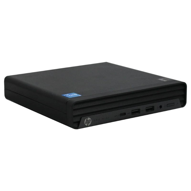 【単体】【Windows11 64bit】【Core i3-12100T】【メモリー16GB】【SSD256GB（M.2-NVMa）+SSD500GB（2.5inch）】【デスクトップパソコン】【中古】【下北沢店発】HP Pro Mini 400 G9 （4019472）