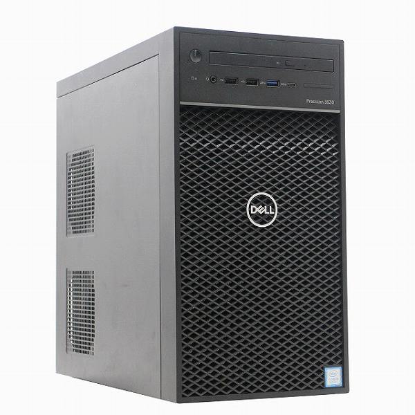【単体】【Xeon E-2174G】【Windows11 64bit】【メモリー16GB】【SSD256GB(M.2-SATA)+HDD4TB】【DVDマルチ】【デスクトップパソコン】【中古】DELL PRECISION 3630 Tower  （1233229）