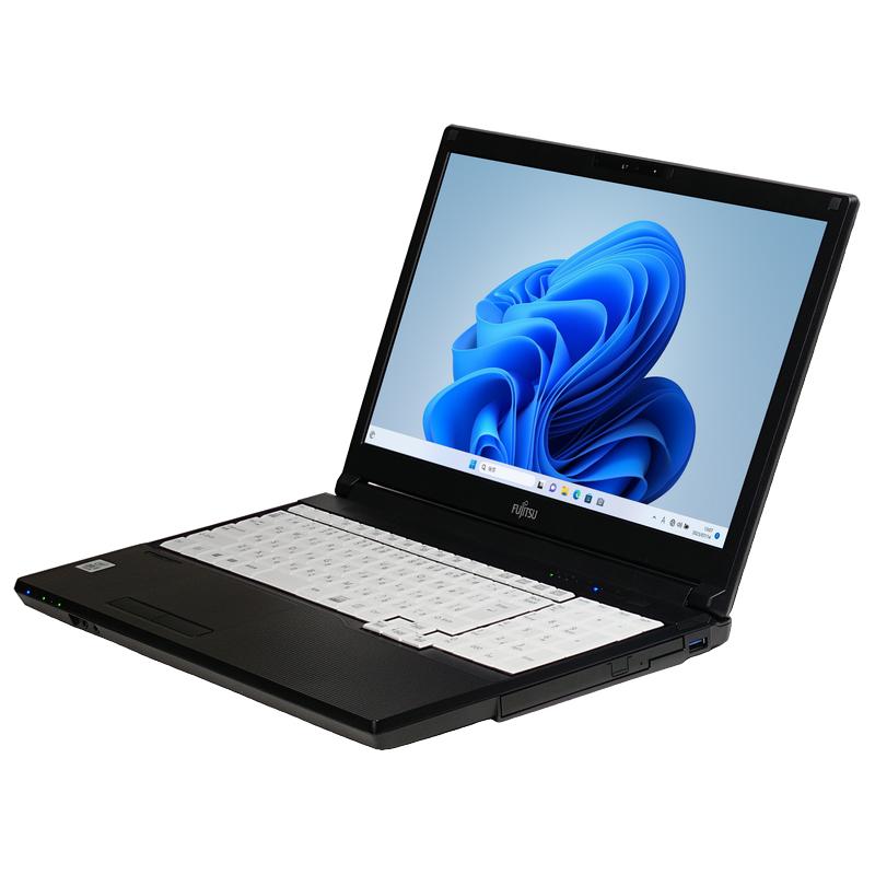 【Windows11 64bit】【Core i3-10110U】【メモリー8GB】【SSD256GB】【無線LAN】【DVDマルチ】【WEBカメラ】【テンキー付】【15インチ液晶】【ノートパソコン】【中古】【中野店発】富士通 LIFEBOOK A5510/FX （20005525）