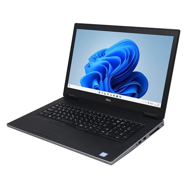 【Windows11 64bit】【WEBカメラ】【Radeon Pro WX4150】【テンキー付】【Core i7-8850H】【メモリー16GB】【SSD256GB】【無線LAN】【フルHD液晶】【17インチ液晶】【ノートパソコン】【中古】DELL PRECISION 7730 （1707624）