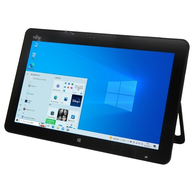 【Windows10 64bit】【タッチパネル液晶】【WEBカメラ】【Core i3-7100U】【メモリー4GB】【SSD128GB】【無線LAN】【フルHD液晶】【12インチ液晶】【ノートパソコン】【中古】富士通 ARROWS Tab R727/R （1406340）