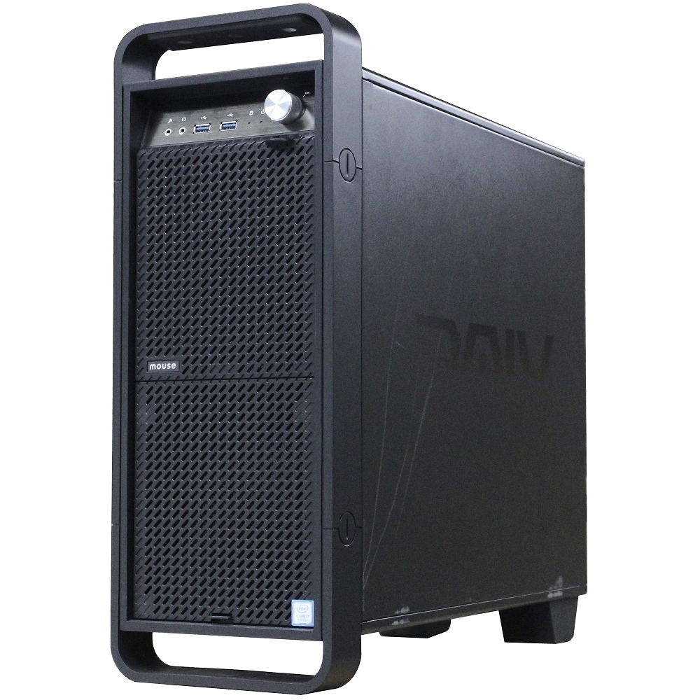 【単体】【Windows11 64bit】【Geforce GTX1050】【Core i7-8700】【メモリー16GB】【SSD240GB】【DVDマルチ】【デスクトップパソコン】【中古】MouseComputer DAIV-DGZ520E2-SH2 （1233301）