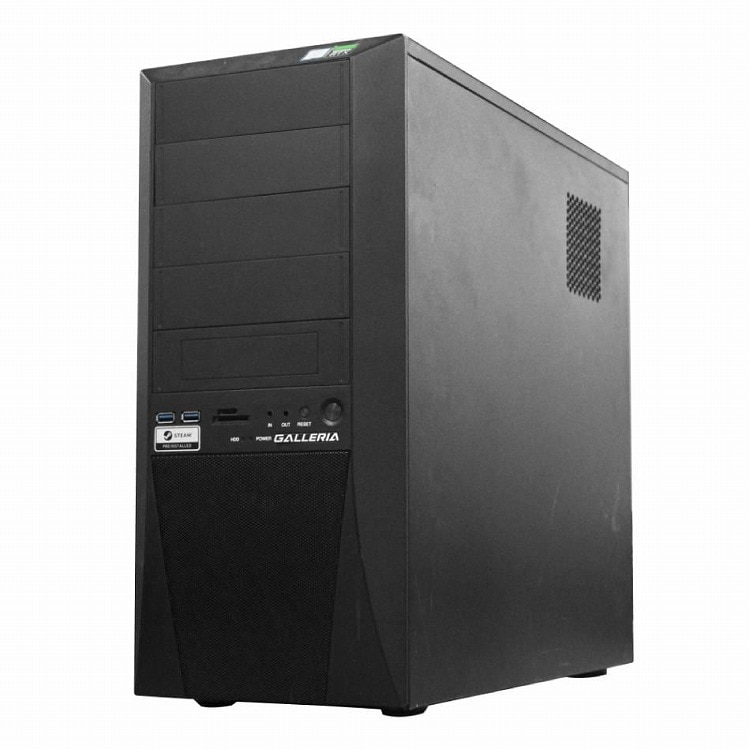 【単体】【Windows11 64bit】【Geforce RTX2070】【Core i7-9700K】【メモリー32GB】【SSD256GB(M.2-NVMe)+SSD500GB(M.2-NVMe)】【デスクトップパソコン】【中古】【下北沢店発】THIRDWAVE GALLERIA ZT （4090016）