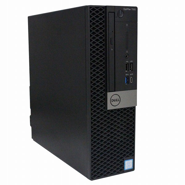 【単体】【Windows11 64bit】【Core i5-8500】【メモリー16GB】【SSD128GB(M.2-SATA)+HDD1TB】【DVDマルチ】【デスクトップパソコン】【中古】DELL OPTIPLEX 7060 SFF （1233310）