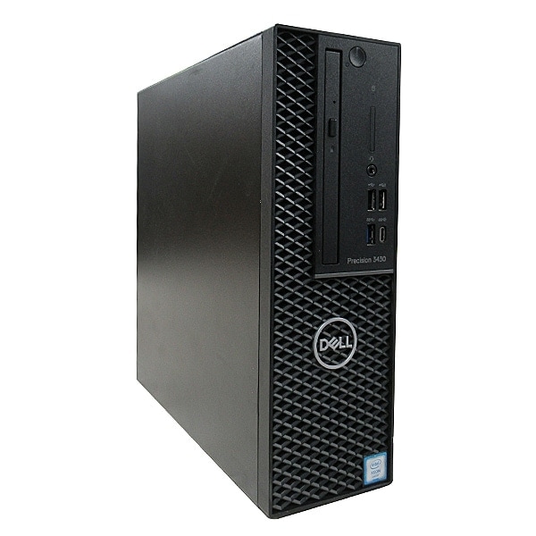 【単体】【Windows11 64bit】【Quadro P400】【Core i7-8700】【メモリー16GB】【SSD500GB(2.5インチ)+HDD1TB】【DVDマルチ】【デスクトップパソコン】【中古】DELL PRECISION 3430 SFF （1233318）