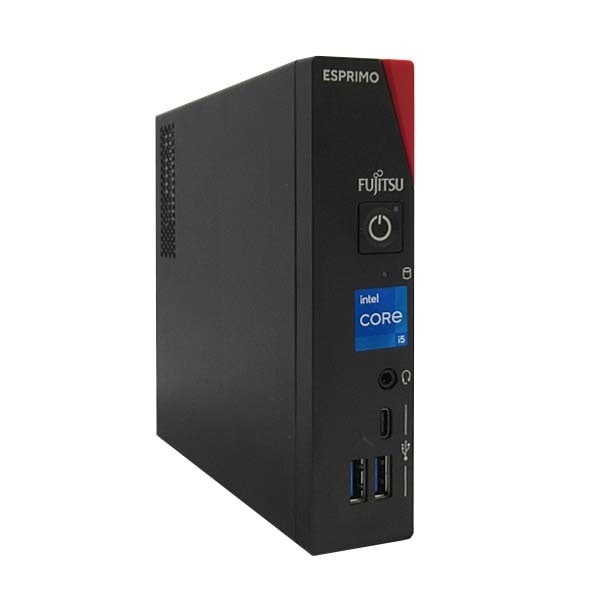 【単体】【超小型デスク】【Windows11 64bit】【Core i5-12500T】【メモリー16GB】【SSD256GB】【無線LAN】【デスクトップパソコン】【中古】富士通 ESPRIMO G6012/K （1213198）
