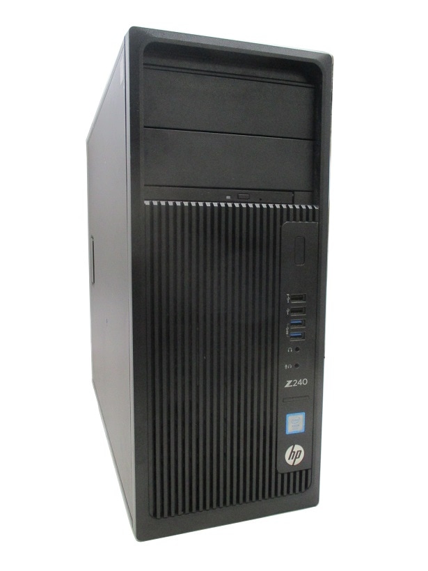 【中古】【単体】【OS無】【Quadro P2000】【Xeon E3-1230v5】【メモリ 16GB】HP Z240Tower（1921258）