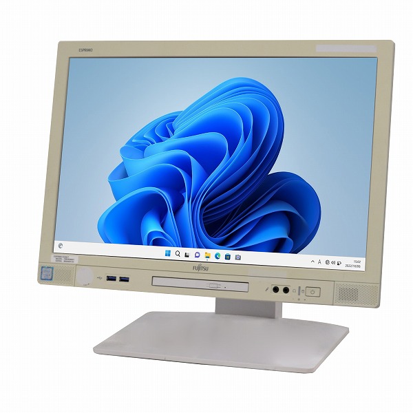 【Windows11 64bit】【Core i5-8500T】【メモリー8GB】【SSD256GB】【19インチ液晶】【液晶一体型パソコン】【中古】富士通 ESPRIMO K558/T （1233847）