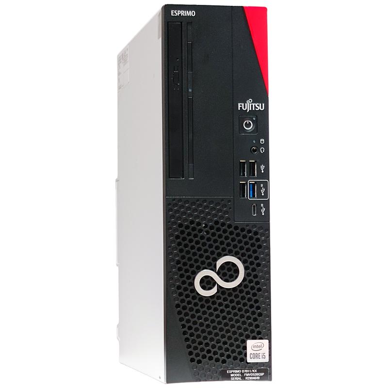 【単体】【Windows11 64bit】【Core i5-10505】【メモリー8GB】【SSD256GB】【DVDマルチ】【デスクトップパソコン】【中古】【中野店発】富士通 ESPRIMO D7011/KX （20005978）
