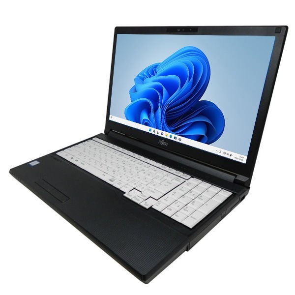 【Windows11 Pro 64bit】【WEBカメラ】【テンキー付】【Core i3-8145U】【メモリー8GB】【SSD256GB】【無線LAN】【DVDマルチ】【15インチ液晶】【ノートパソコン】【中古】富士通 LIFEBOOK A579/CX （1406435）